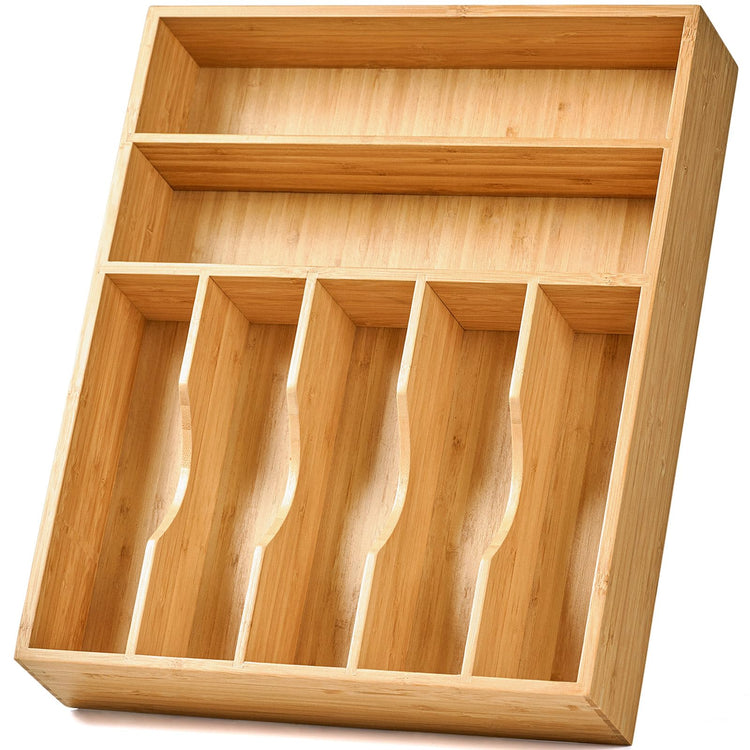 Bamboo Kitchen Drawer Organizer
