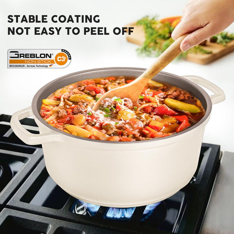 Large Dutch Oven Pot with Lid