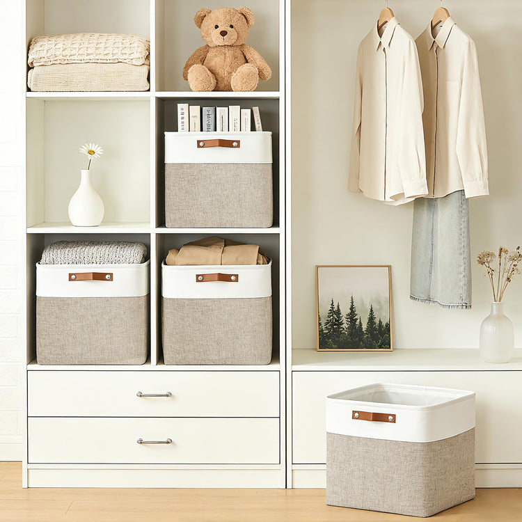 13x13 Cube Storage Bins (4 Count)