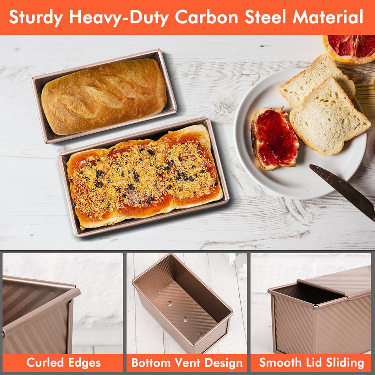 Pullman Loaf Pan with Lid (2 Count)