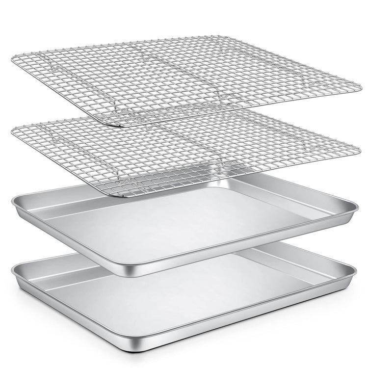 16 Inch Baking Sheet Pan and Cooking Rack