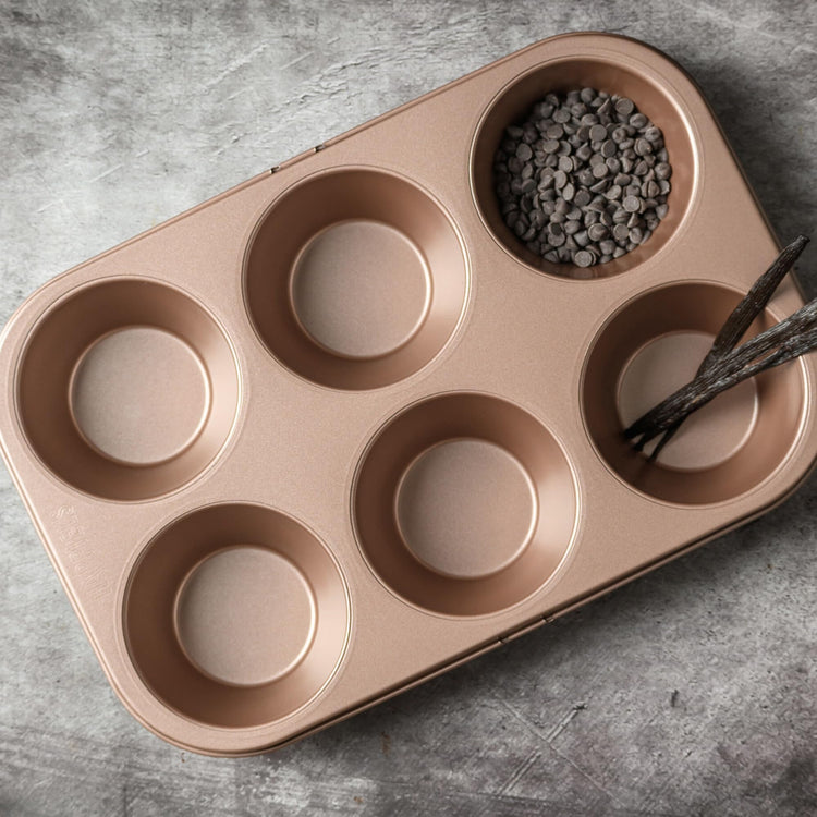 6 Cup Jumbo Muffin Pan Nonstick