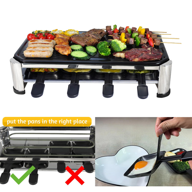 8 Person Raclette Grill