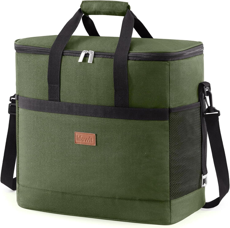 Lifewit Cooler Bag 30/50/60 Cans Collapsible and Insulated Large Lunch Bag Leakproof Soft Cooler Portable Tote for Camping/BBQ/Family Outdoor Activities