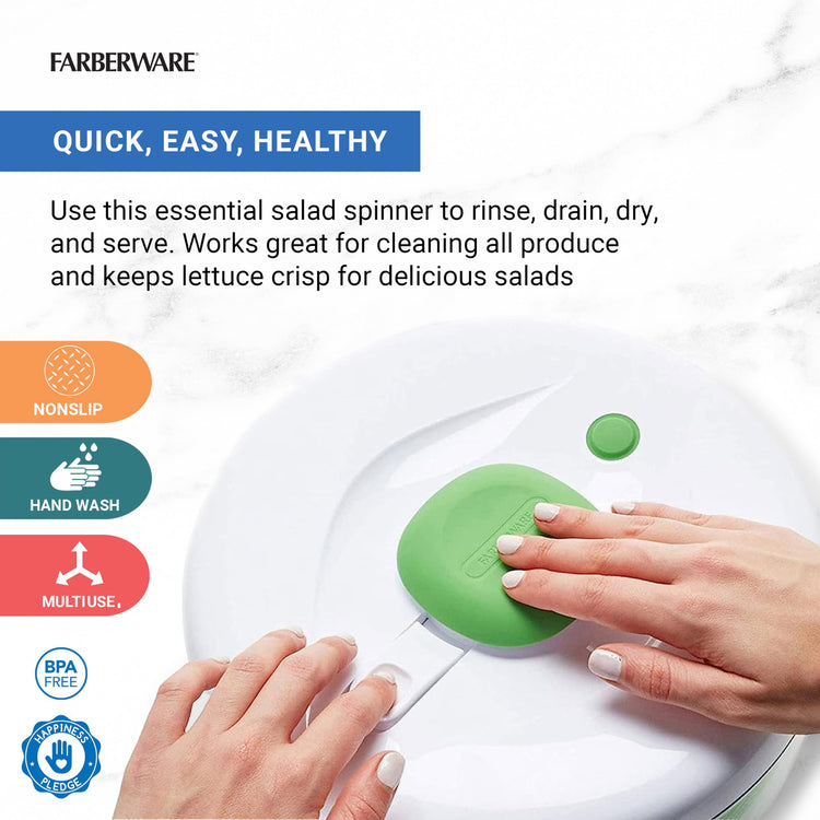 Easy to use pro Pump Spinner with Bowl