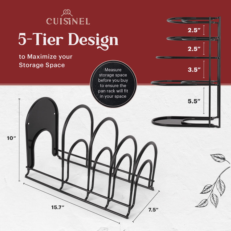 Pan Organizer for Cast Iron (2 Count)