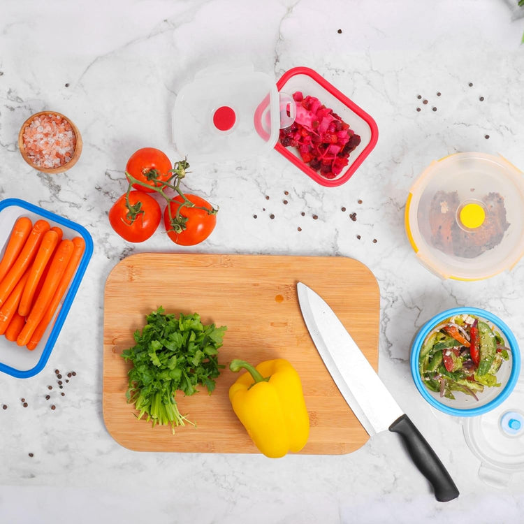 Collapsible Silicone Food Storage Containers, BPA Free, Microwave, Freezer and Dishwasher Safe, Lunch, Meal Prep, Travel, Space-Saving