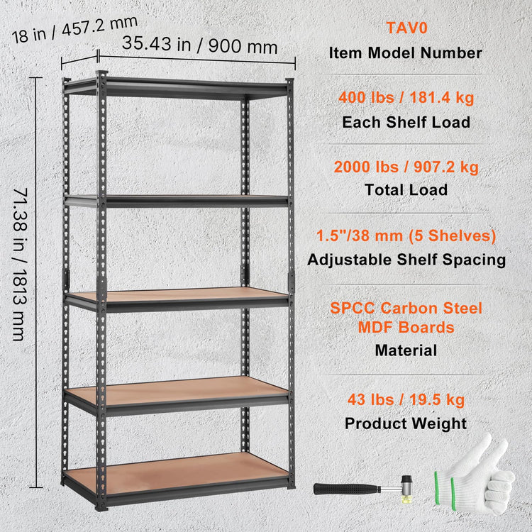 Storage Shelves 5