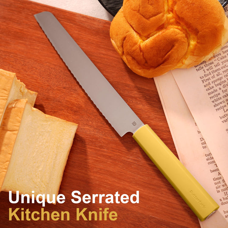 7.5" Serrated Bread Knife for Homemade Bread