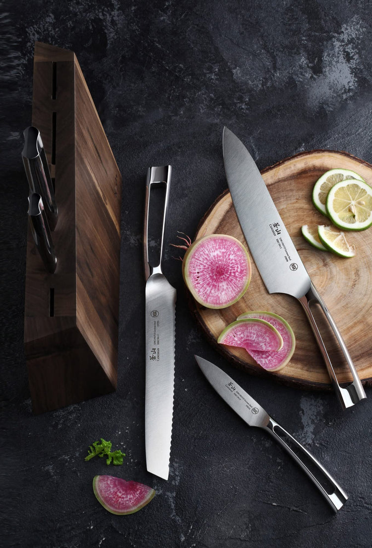 N1 Series 6 Piece German Steel Forged Knife Block Set
