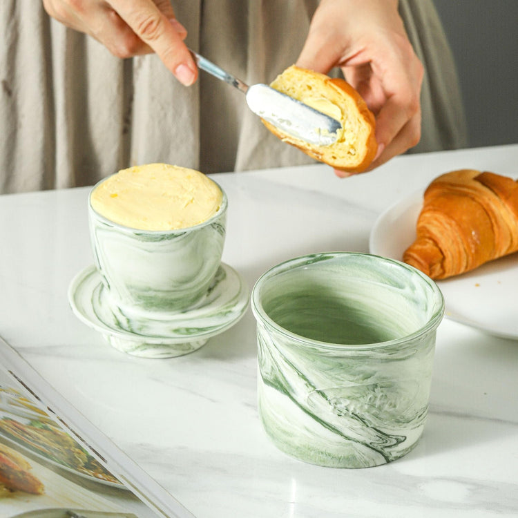Ceramic Butter Crock