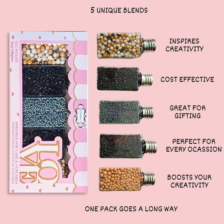 Masquerade Sprinkles Mix (5 Ounce)