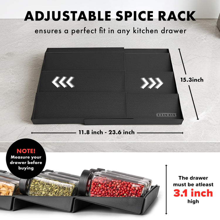 Spice Drawer Organizer