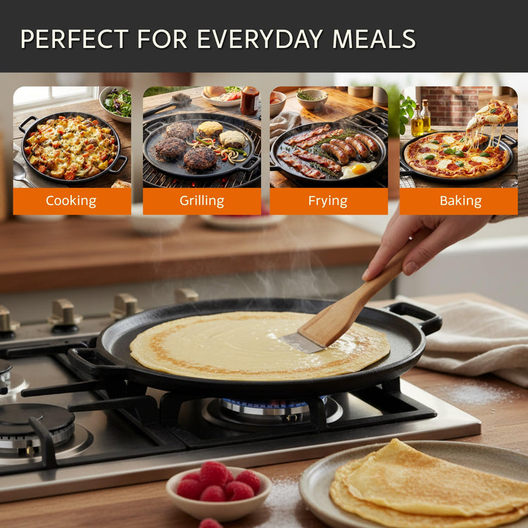 Cast Iron Pizza Pan