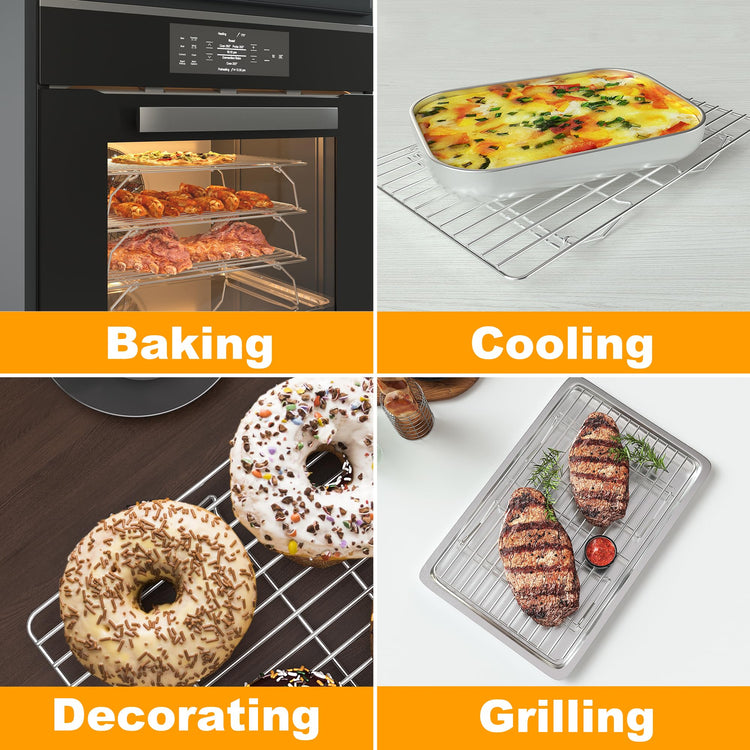 3 Tier Stackable Cooling Rack for Batch Cooling Cookie