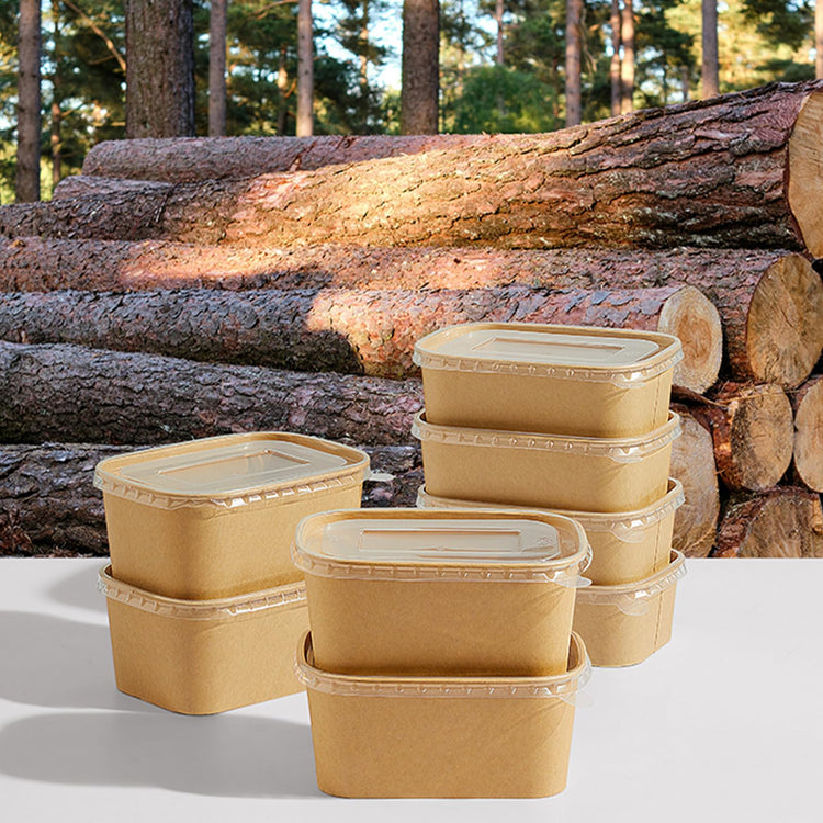 50 Pack 25oz Paper Bowls (50 Count)