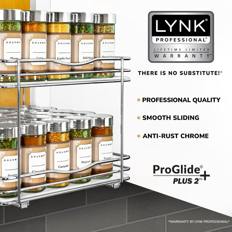 Pull Out Spice Organization for Cabinets