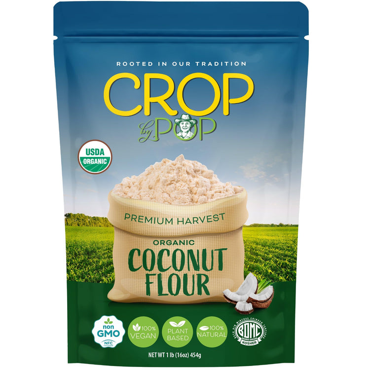CROP BY POP Organic Coconut Flour (16 Ounce)