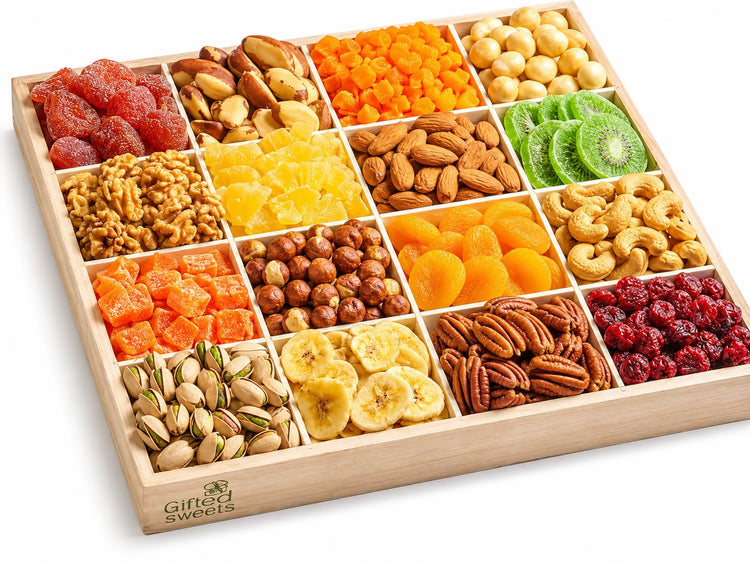 Nuts & Dried Fruit Gift Basket (64 Ounce)