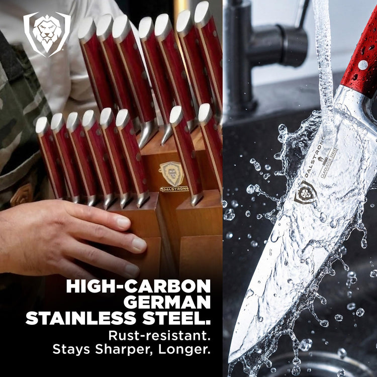 18 Pc Colossal Knife Block Set