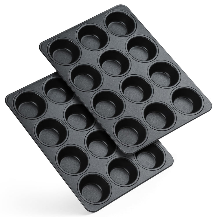 Nonstick Muffin Pan 12 Cups Set of 2 (2 Count)