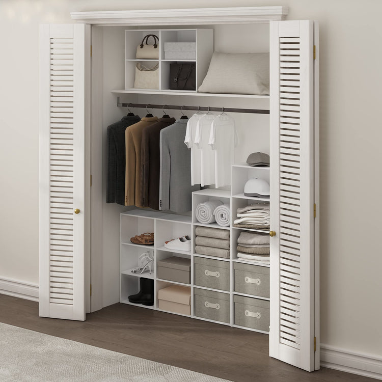 LUDER 4 Tier Book Shelf