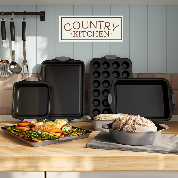 Nonstick Stackable Bakeware Set