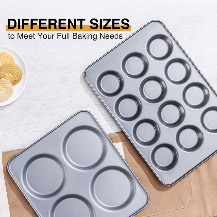 Large Muffin Top Pan Set of 2