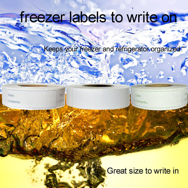 1000pcs Freezer Labels (1000 Count)
