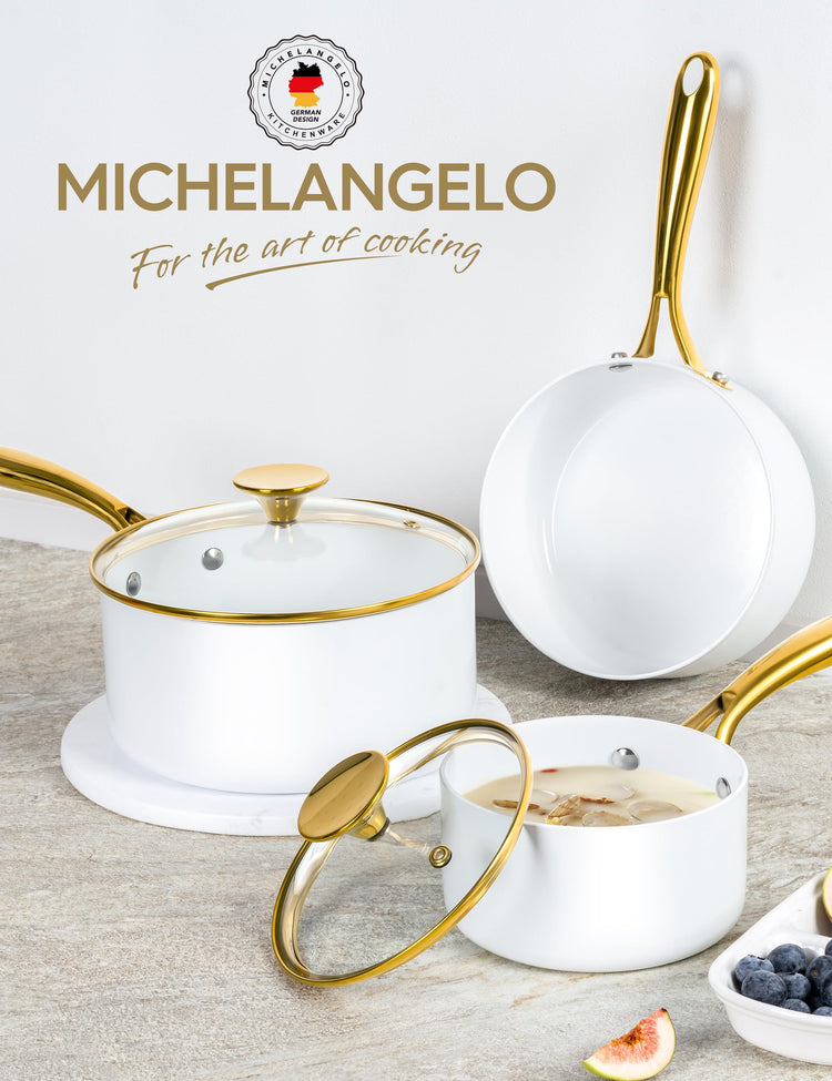 Sauce Pan with Lid (3 Count)