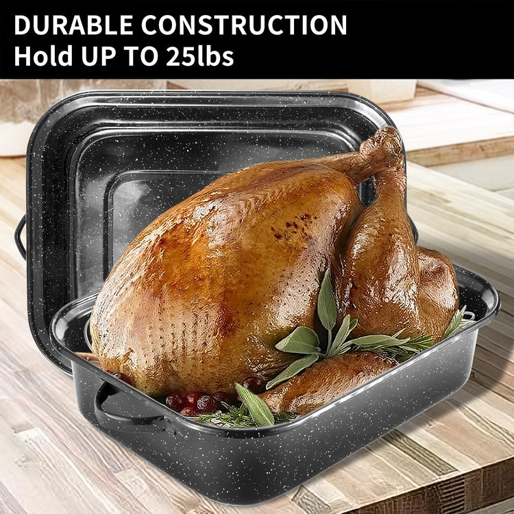 Roasting Pan With Lid and Rack
