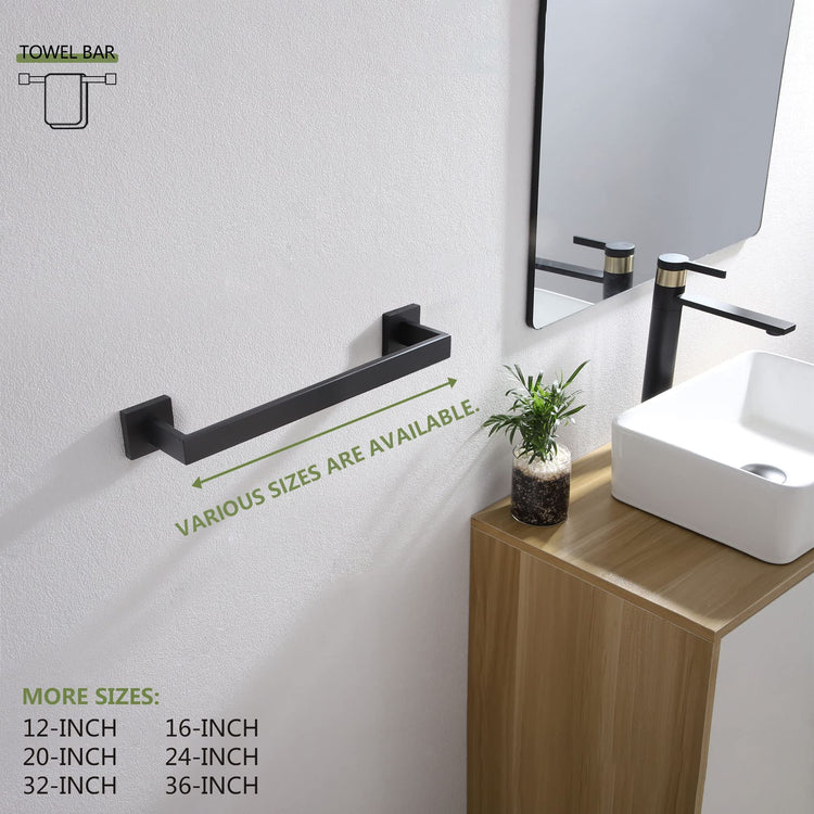 16 Inch Single Towel Bar