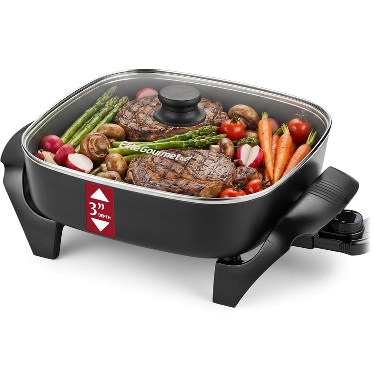 EG2313 PFAS Free Ceramic Electric Skillet