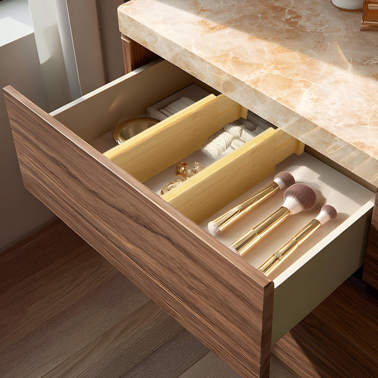3 Pack Bamboo Drawer Dividers