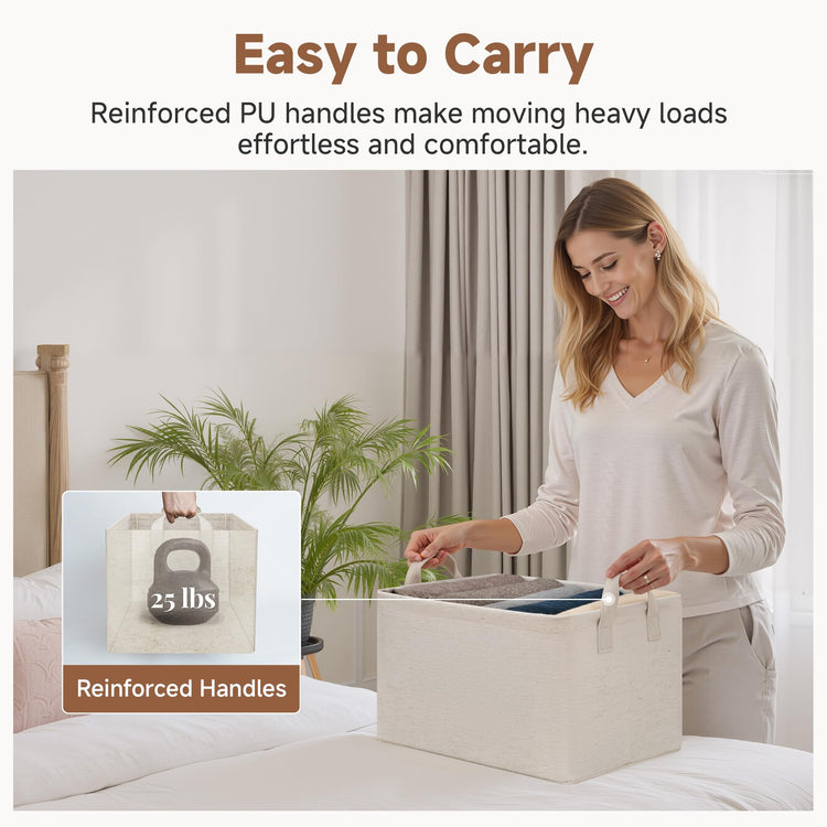 Fabric Storage Bins (2 Count)