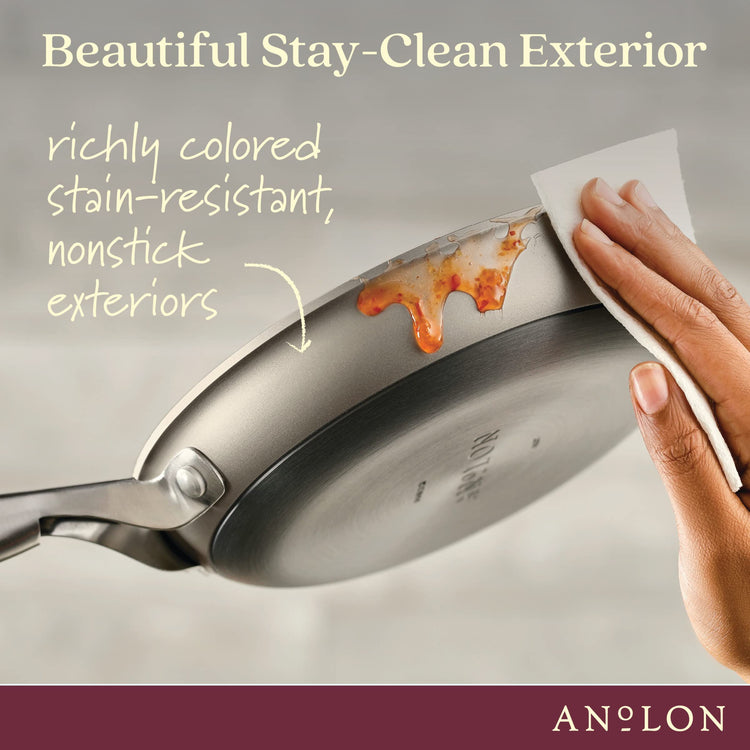 Achieve Hard Anodized Nonstick Cookware Pots and Pans Set