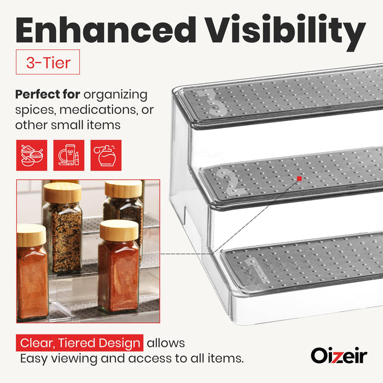 Expandable Spice Organizer Rack
