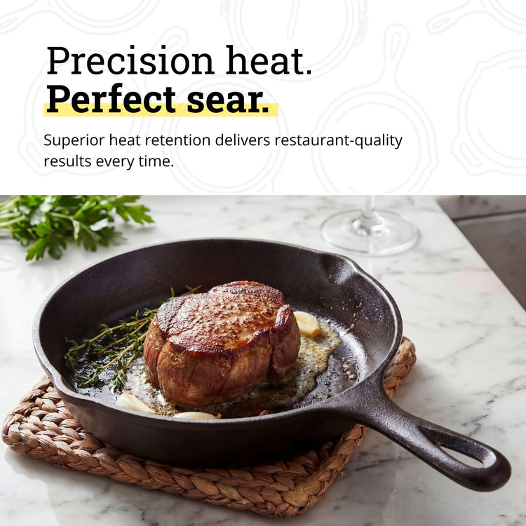 Pre Seasoned Cast Iron Skillet