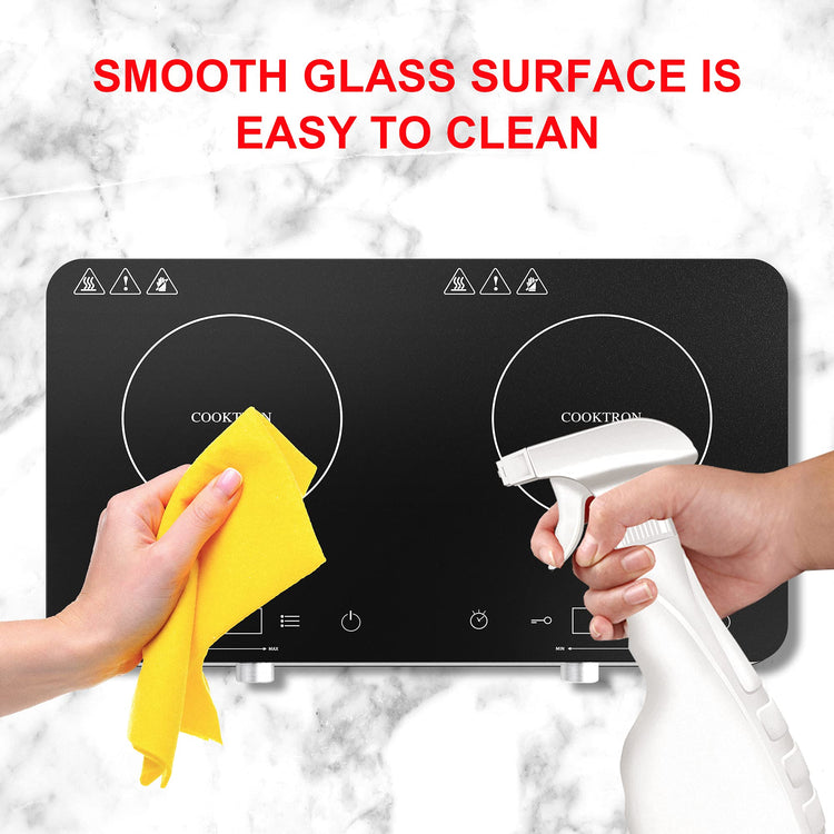 Double Induction Cooktop Burner