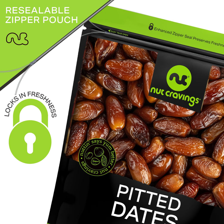 Dried Deglet Noor Dates Pitted (16 Ounce)
