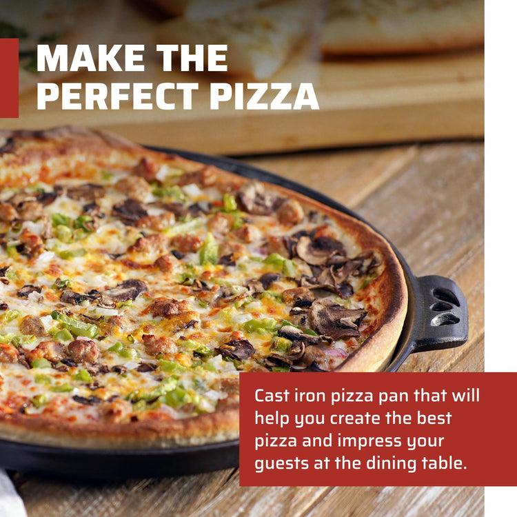14 Inch Cast Iron Pizza Pan & More