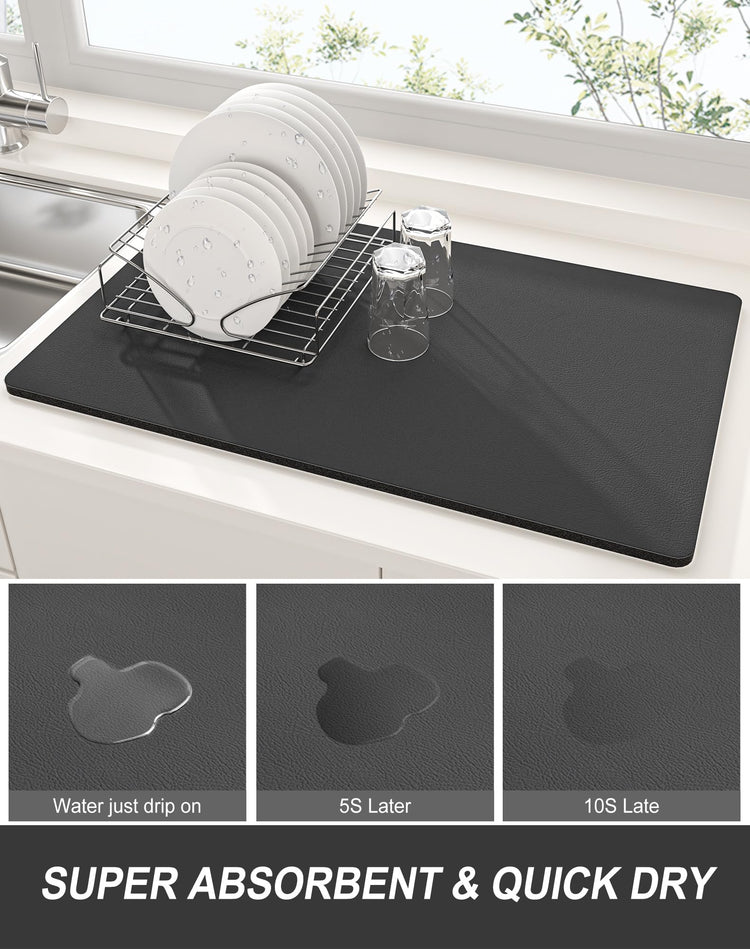 Dish Drying Mat for Kitchen Counter