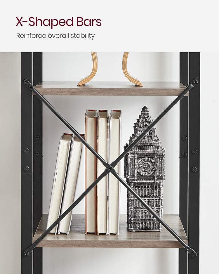 5 Tier Bookshelf