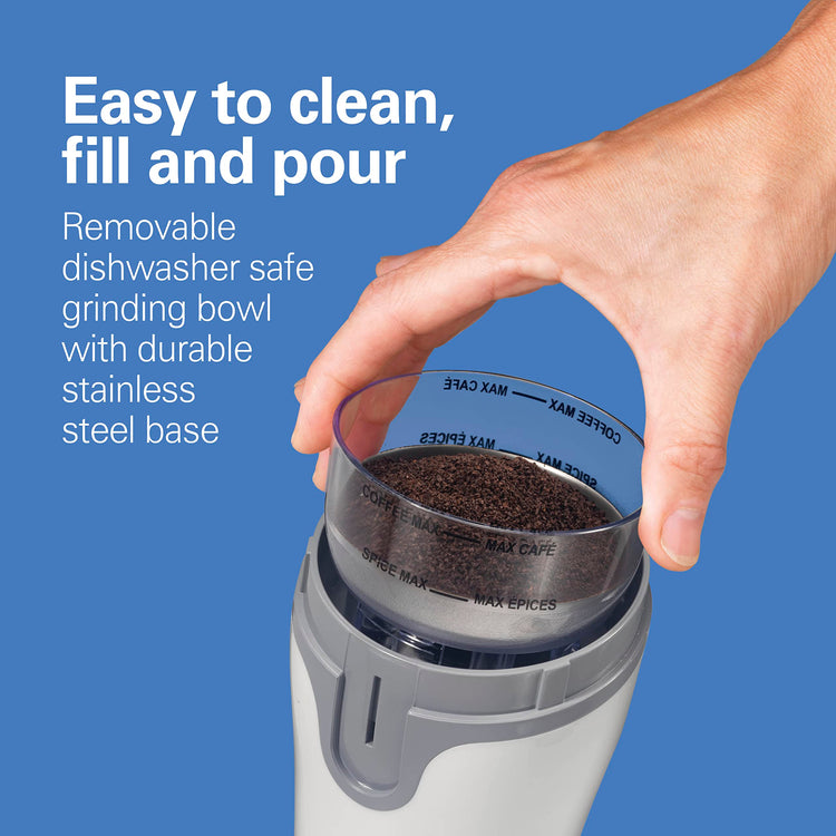 Fresh Grind Electric Coffee Grinder For Up To 12 Cups