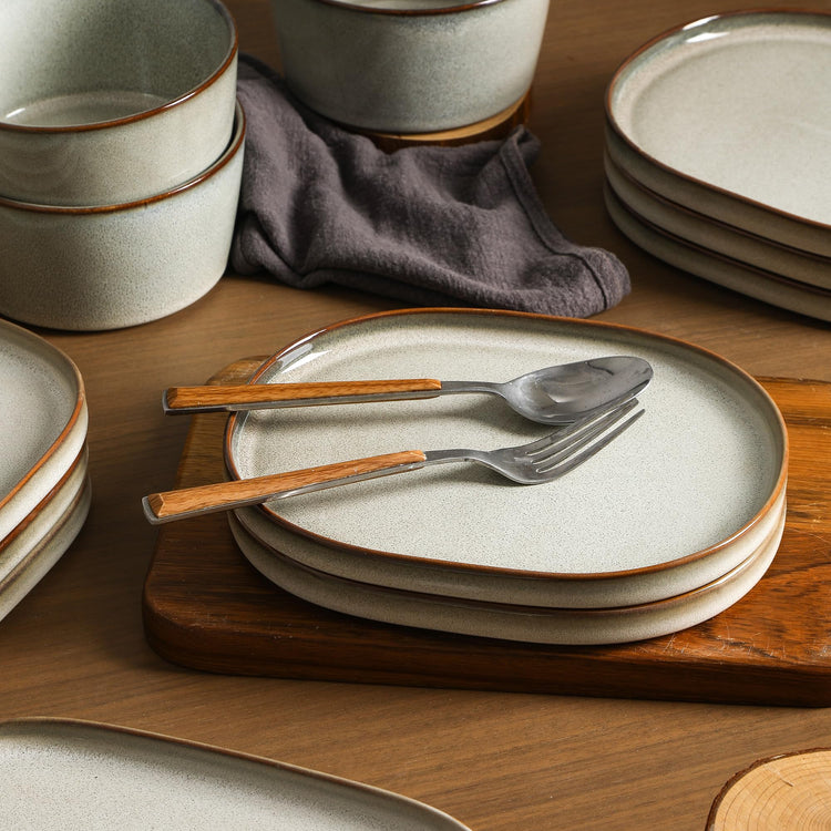 Cairo 24 Piece Dinnerware Set Stoneware