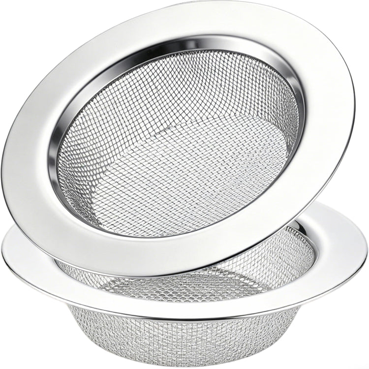 2 PCS Kitchen Sink Strainer Stainless Steel (2 Count)
