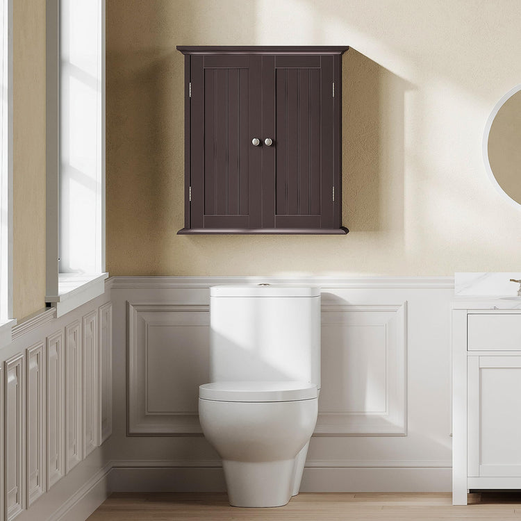 Bathroom Wall Cabinet with 2 Doors
