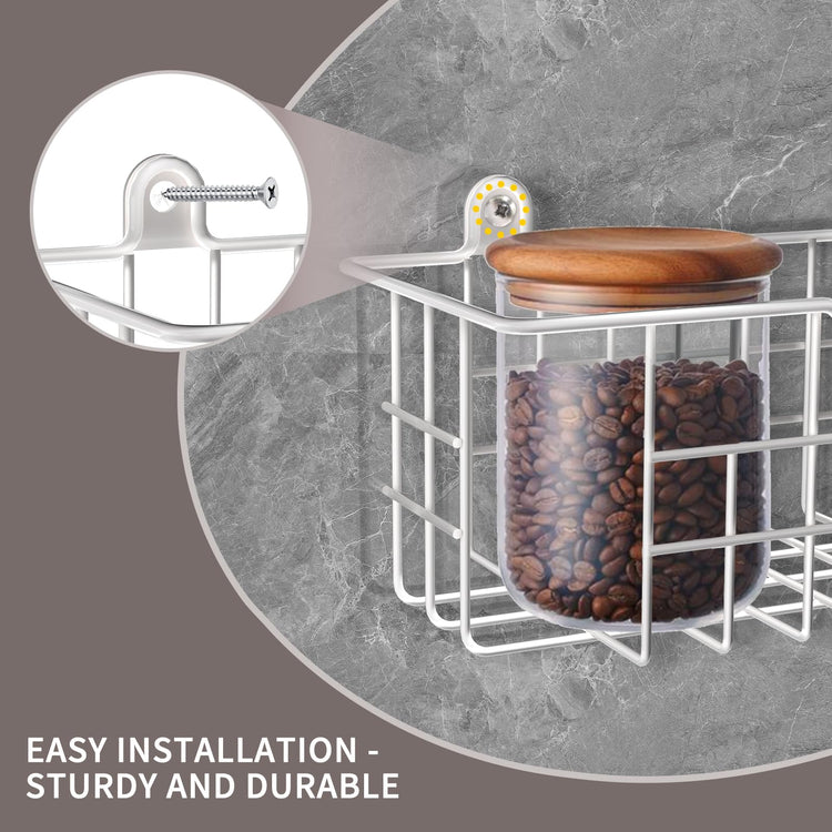 Spice Rack Wall Mount (4 Count)