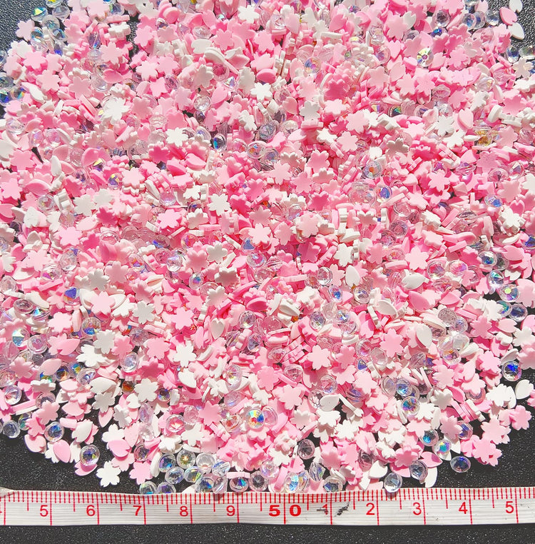 Fake Sprinkles Resin Sprinkles Fake Candy Sprinkles Clay Sprinkles Polymer Sprinkles Polymer Clay Slices for Nail Art DIY Crafts Cake Phone Case
