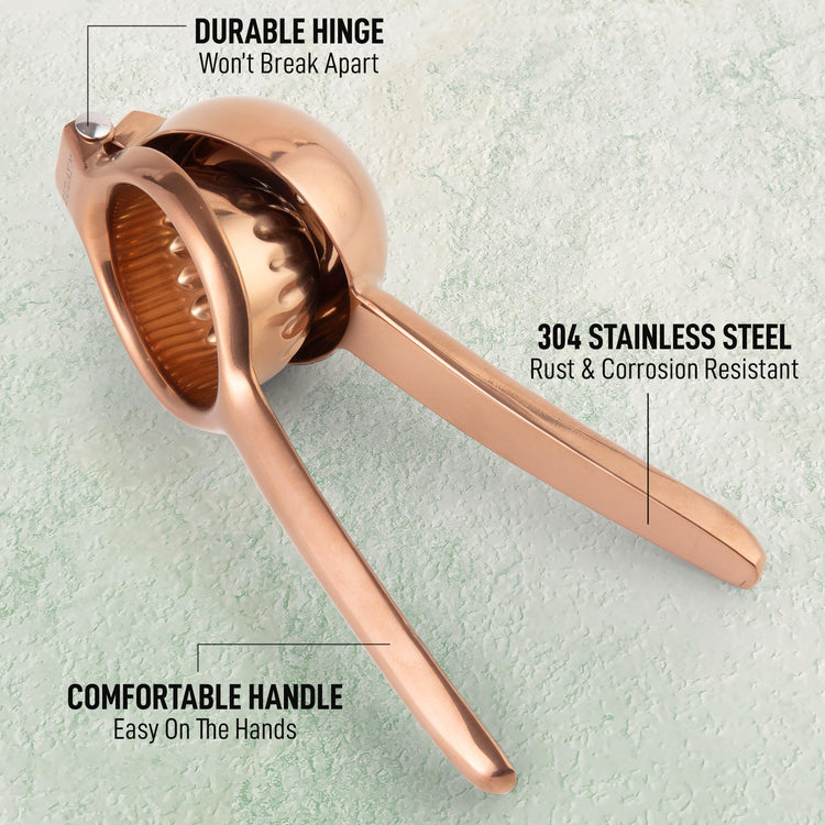 Zulay Extra Large Lemon Squeezer Stainless Steel